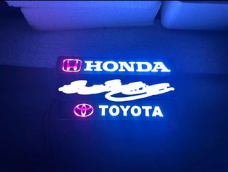 Honda/Toyota LED Badge Grille Grill Parrilla