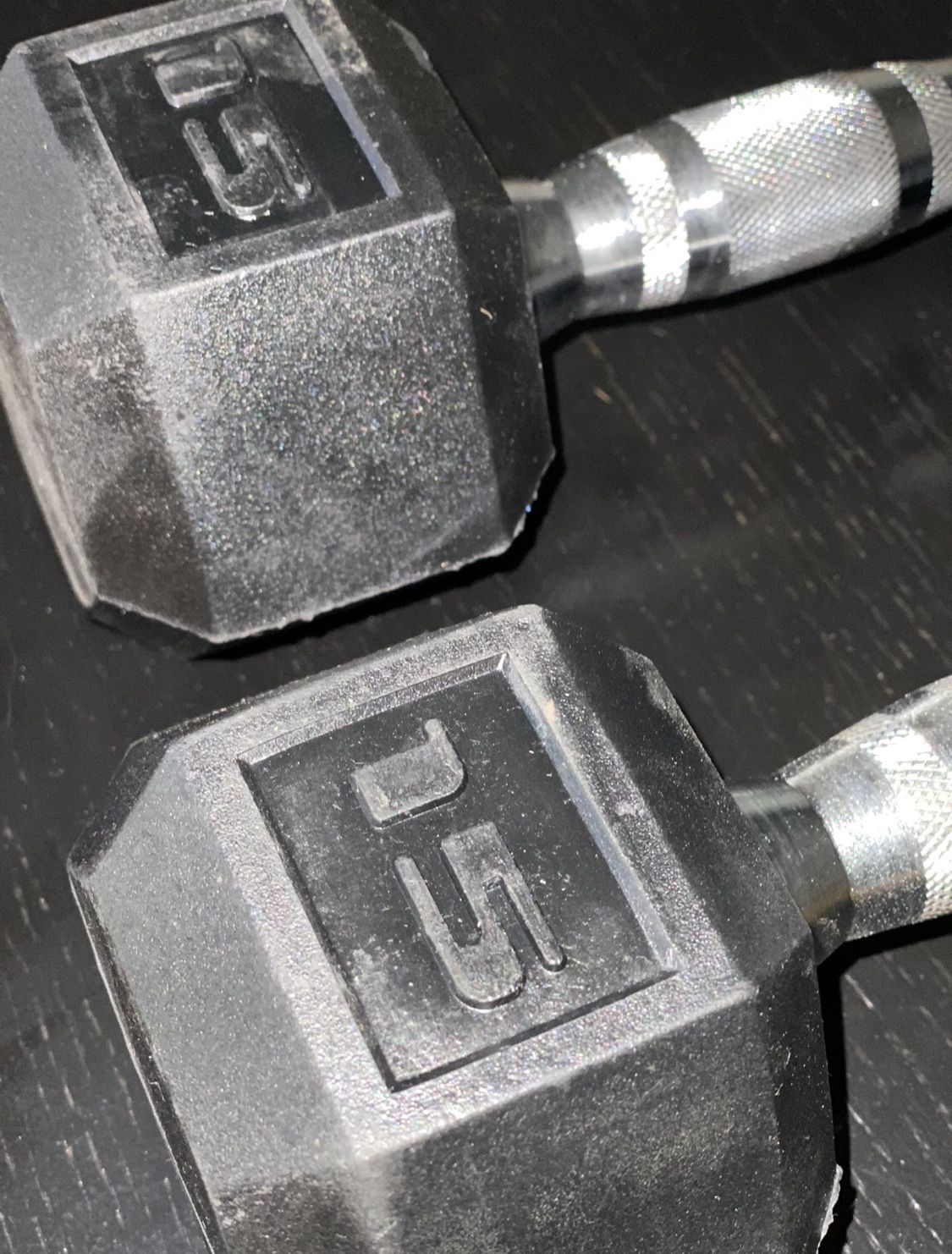 15lb Set of Two Dumbbells