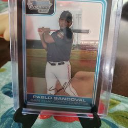 San Francisco Giants Pablo Sandoval 2006 Bowman Chrome Rookie Baseball Card 