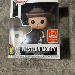Western morty Funko Pop