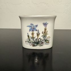 Vintage Royal Worcester Bone China Toothpick Holder Or Bud Vase