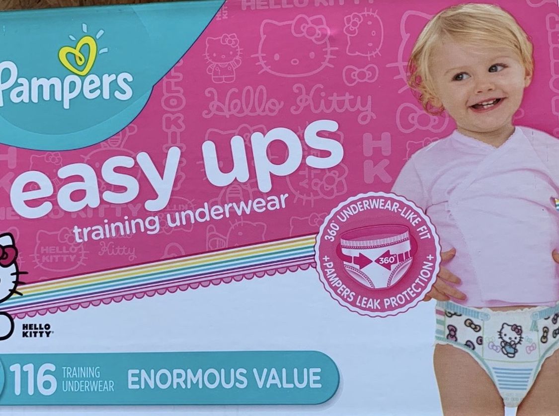 New Pampers Easy Ups Training Underwear