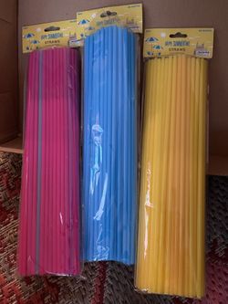 14” Straws - 80 Per Pack