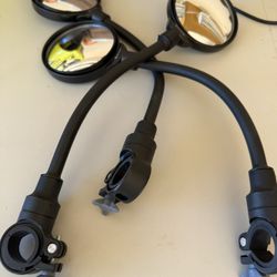 Bicycle Handlebar Mirrors.  Multi Positional. 