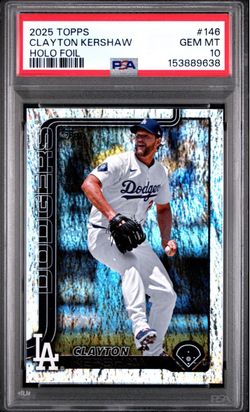 2025 TOPPS | HOLO FOILCLAYTON KERSHAW 146