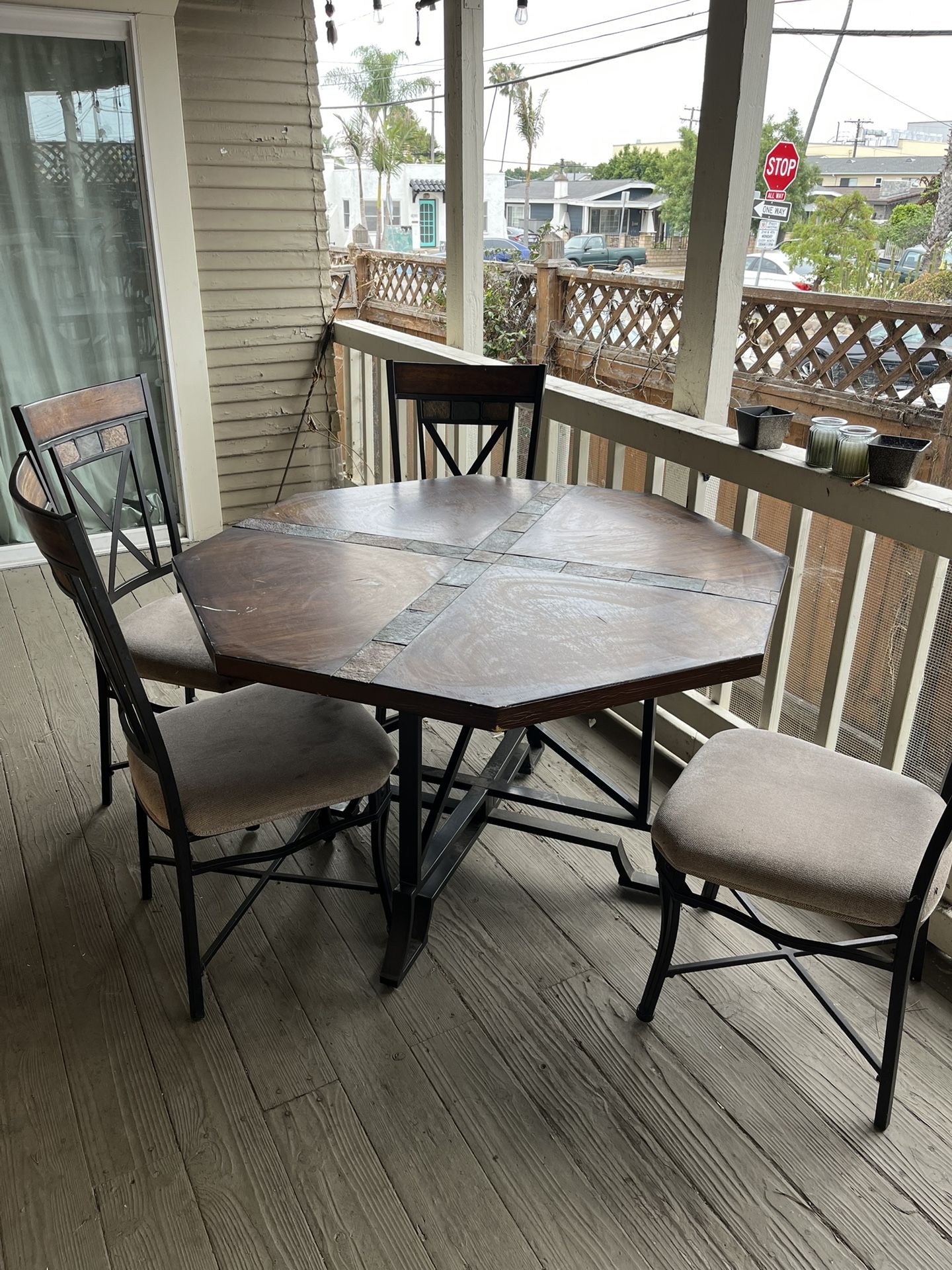 Dining Table And 4 Chairs
