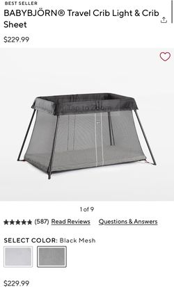 BABYBJÖRN® Travel Crib Light