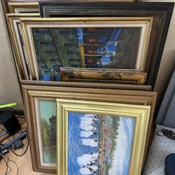 Pictures Oil Paintings ! All 50 Dollars! One Worth 300