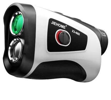 Golf Rangefinder with Slope, Range Finder Golfing, 7X Magnification Laser Rangefinders with Magnetic, Flag Pole Locking, Vibration, Rechargeable Golf
