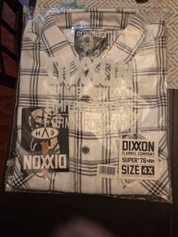 Dixxon Flannel Company Super 78 EVH Shirt Size 4XL Eddie Van Halen Collection