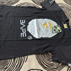 Black Brand New Bape (Ape) T-shirt 