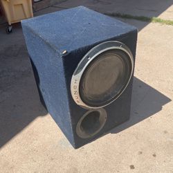 Punch Subwoofer With Box