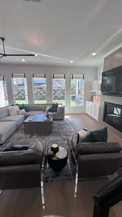 Mitchell Gold + Bob Williams Custom Feather Sectional Sofa