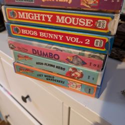 Old VHS Disney Movies