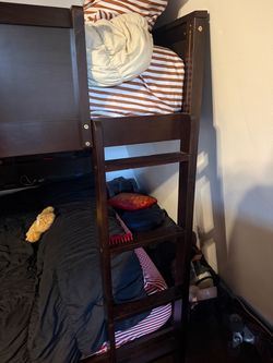 Queen bunk bed