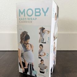 Moby Wrap Classic Wrap Baby Carrier, Gray, One Size
