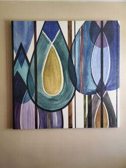 Large Painting From Living Spaces 