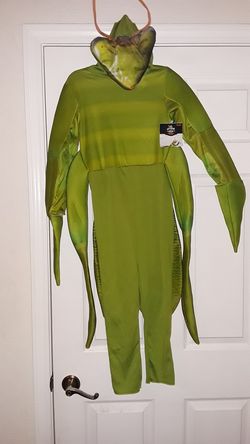 NEW Praying Mantis Bug Halloween Costume Boy's Sz. 6/7