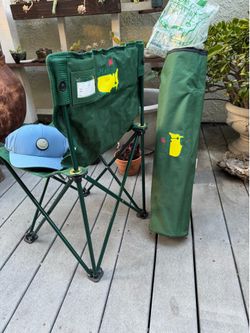 NEW Masters / Cap, Chair, Socks