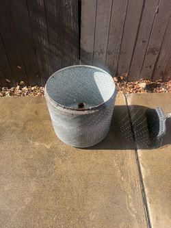 Washer drum Fire pit