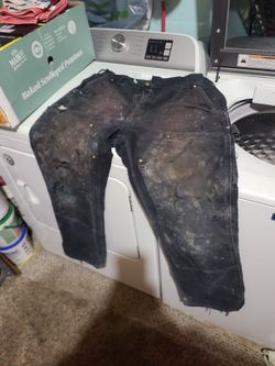 Black Carharrt Pants 