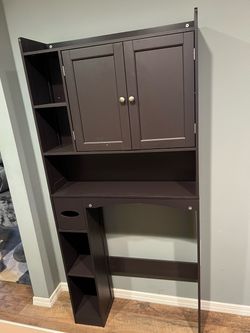 Over the toilet storage
