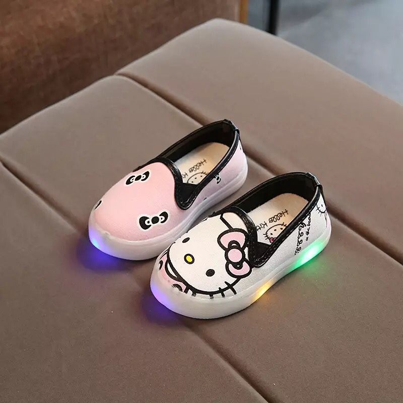 Super Cute Hello Kitty Light Up Sneakers