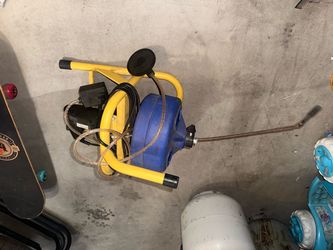 Electric Drain Snake Auger Machine