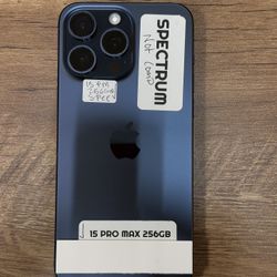 On Sale iPhone 15 Pro Max 256GB Spectrum Only 