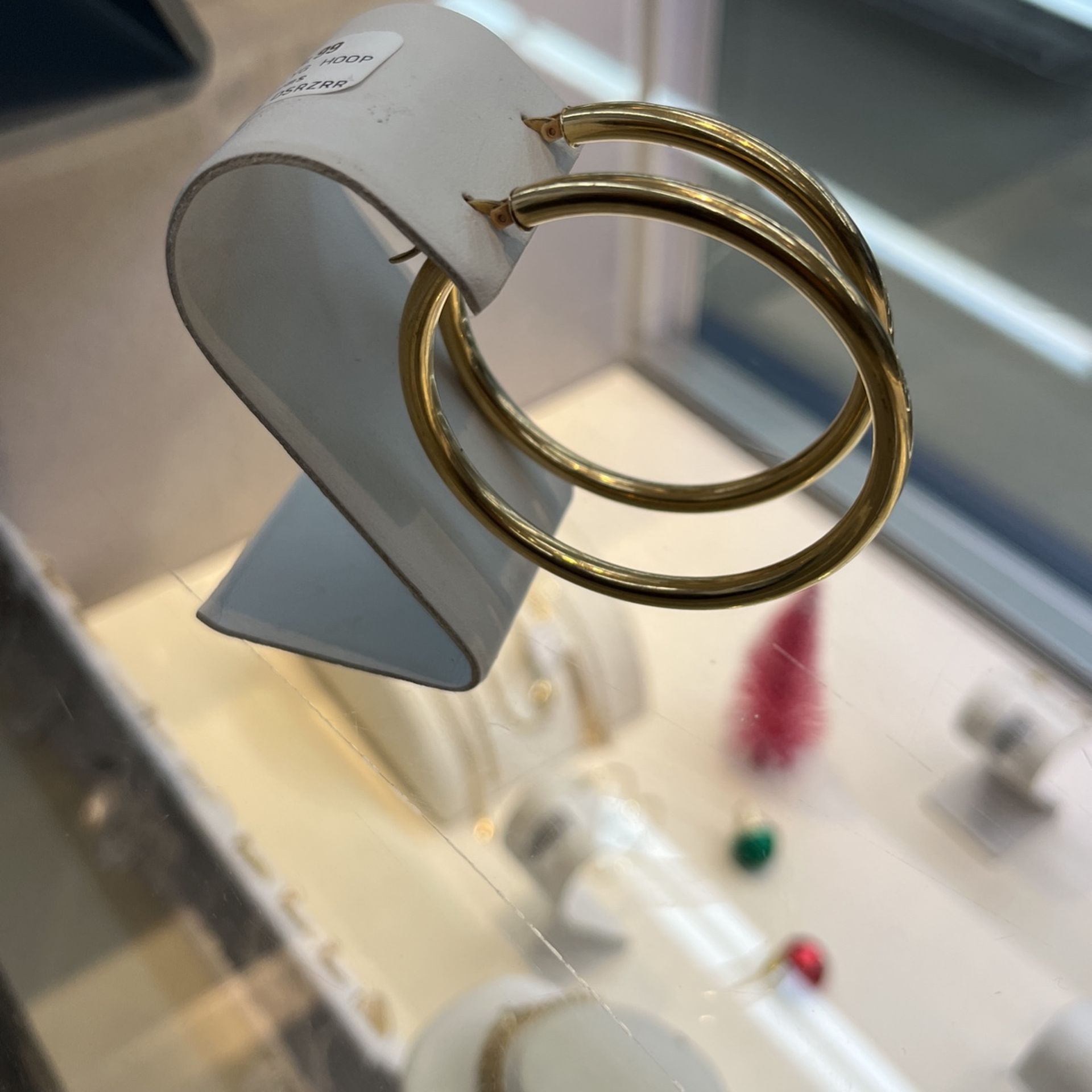14k Hoops
