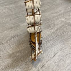 Wooden Sailboat