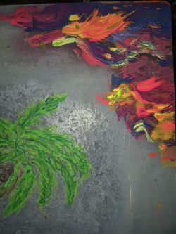 Custom Painting Neon / Glow N The Dark