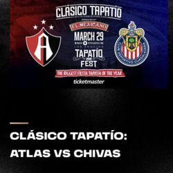 Chivas Vs Atlas Tickets (8 Available)
