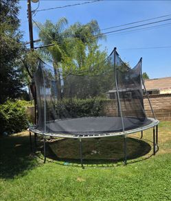 Trampoline, 14 feet, with net