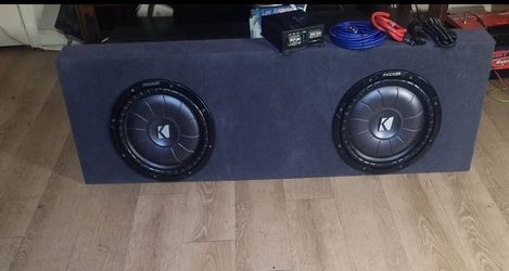 12”Kicker CvT  800 w 400 rms ea speaker