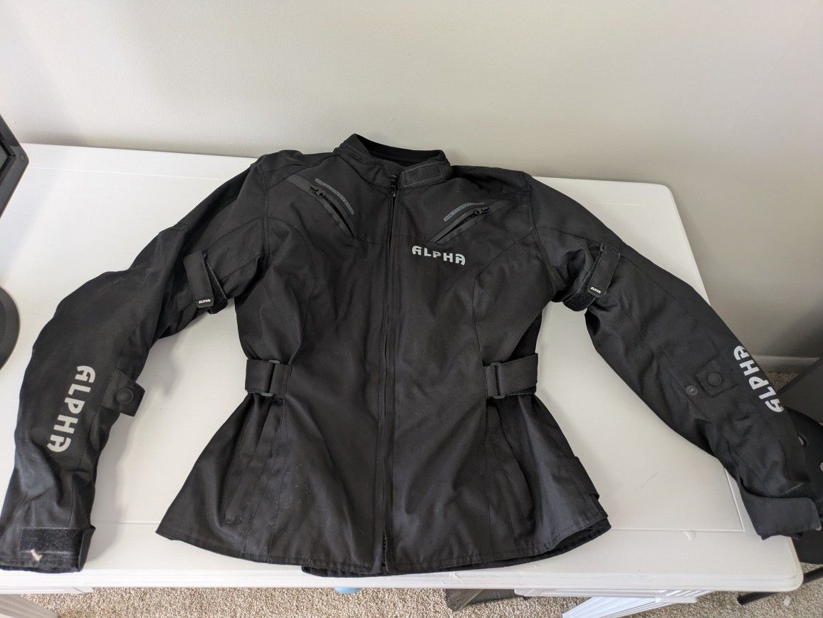 Alpha motorcycle Riding Jacket Women's Size Medium