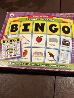 Basic Spanish Bingo Set