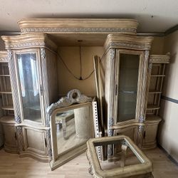 HUGE LUXURY FRENCH STYLE FURNITURE SET