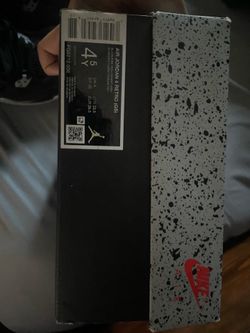 Air Jordan’s 4 retro (GS)  size 4.5y