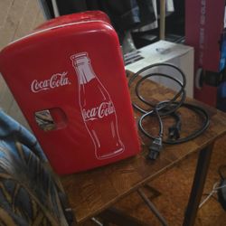 Coca cola mini fridge