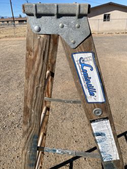Wood Ladder 6ft $40