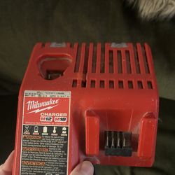 Milwaukee Battery And Charger 