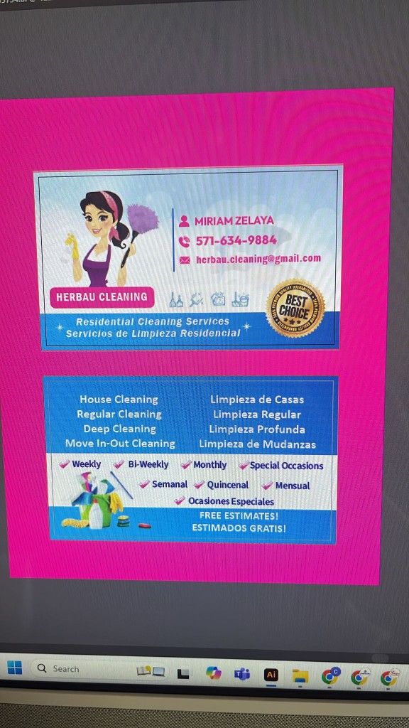 cleaning services