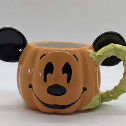 Disney Parks Mickey Mouse Happy Halloween Pumpkin Jack-O-Lantern Coffee Mug - Celebrate Today!