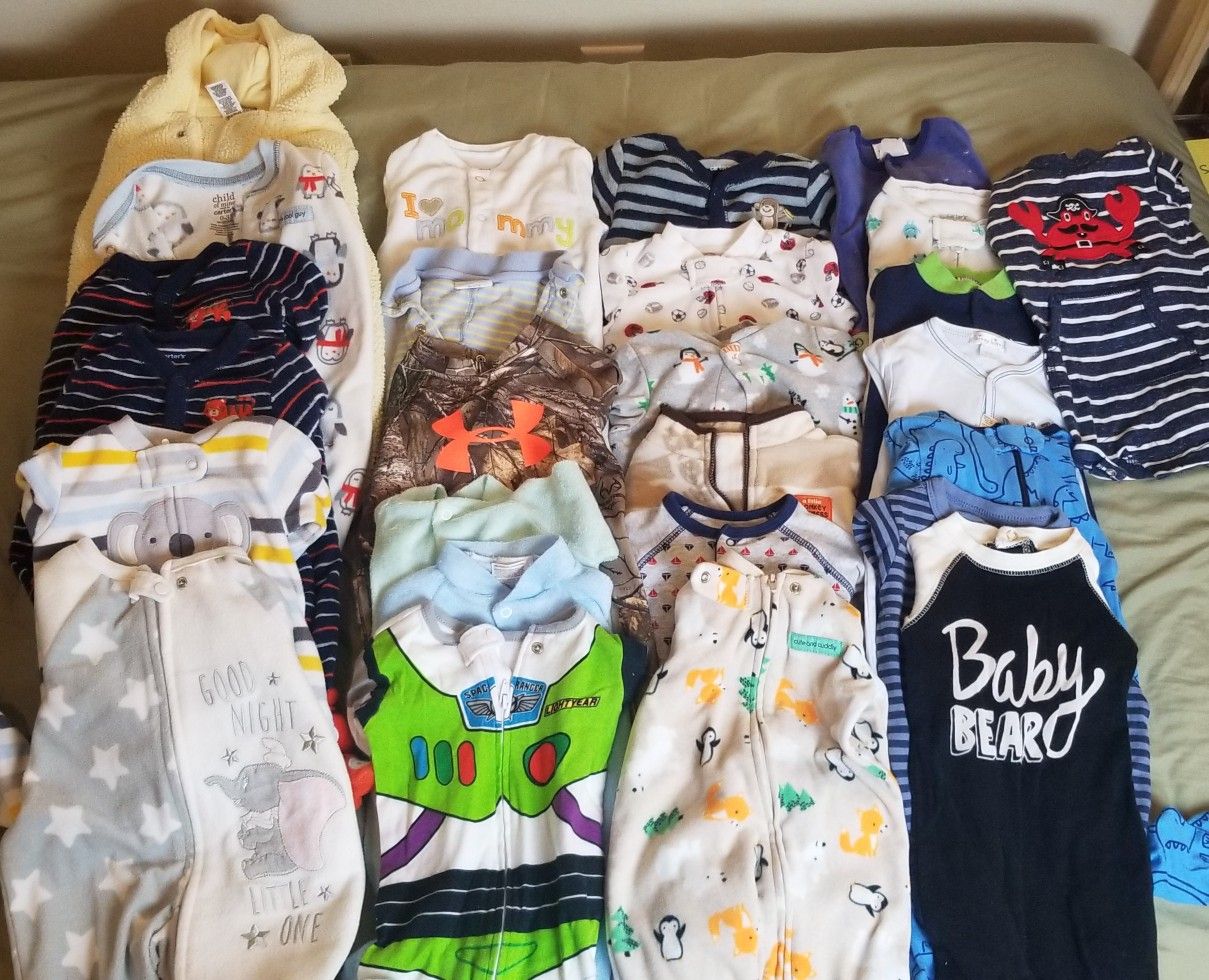0-3 & 3 Month Baby Boy Clothes