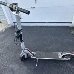 Broken Electric Segway Scooter And Razor Motorcycle