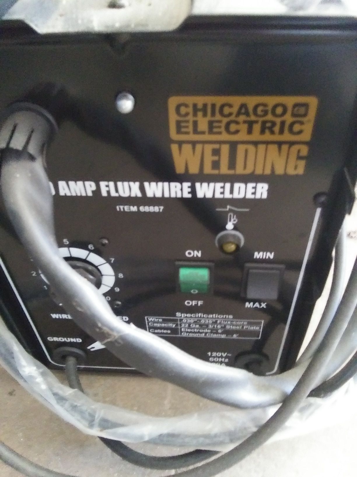 Wire welder new