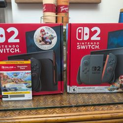 Nintendo Switch 2 + Mario Kart + 1 Year NSO + EXPANSION PACK