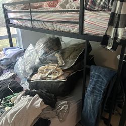 Twin Over Twin Bunk Bed 