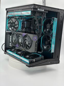 Stealth Black Gaming PC – 7800X3D + RTX 5070 TRIO – All New Parts – O11 Mini 🔥
